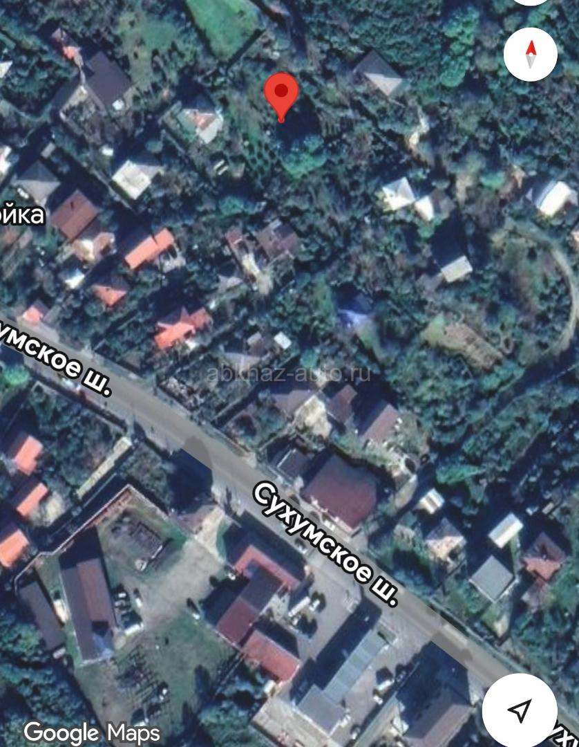 Участок с видом на город