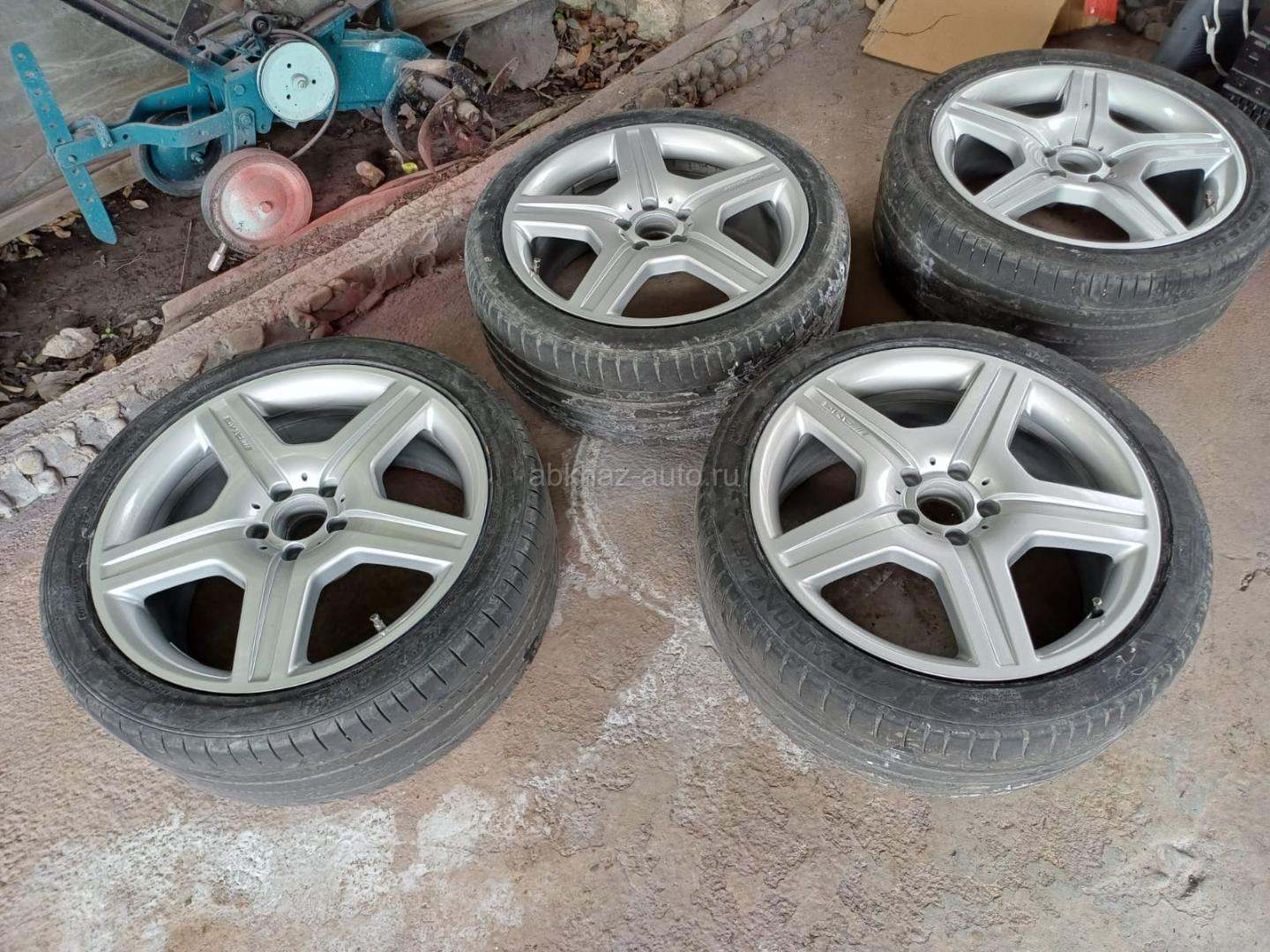 Диски Мерседес R19 разноширы
