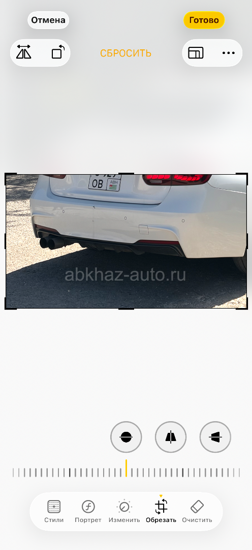 Задний бампер от bmw f30 ориг