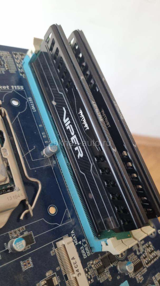 i5-3330 плата gigabyte оперативка 16гб patriot