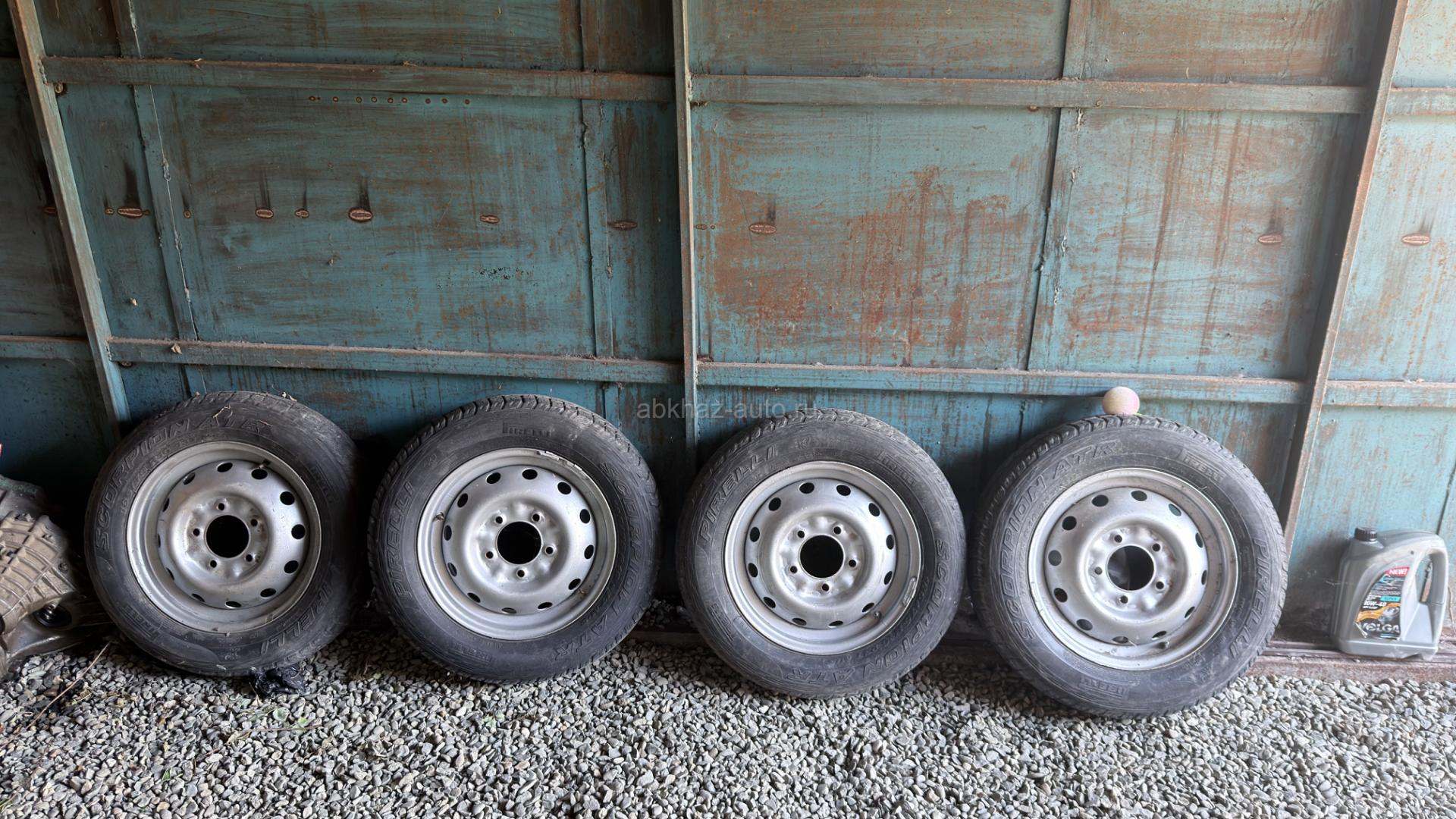 Колеса на ниву с дисками 185/75 r16