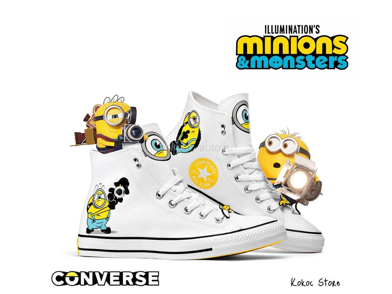 Кеды Converse X Minions Chuck Taylor All Star размер 37-44