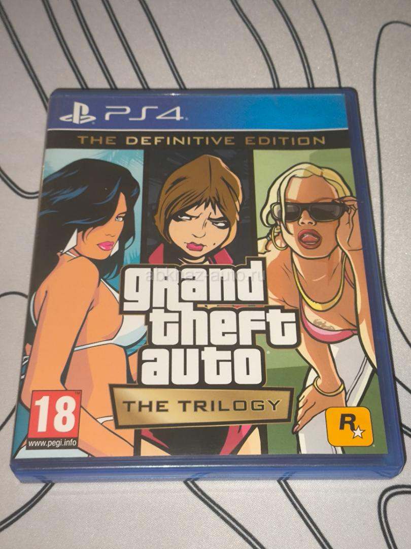 Три игры в одном диске: GTA The Trilogy для PS4/PS5!