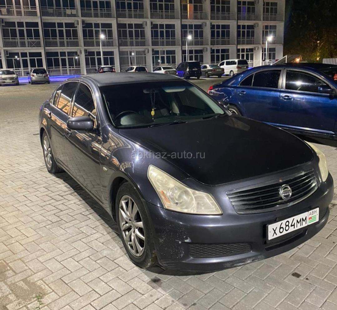 Разбор nissan skyline v36