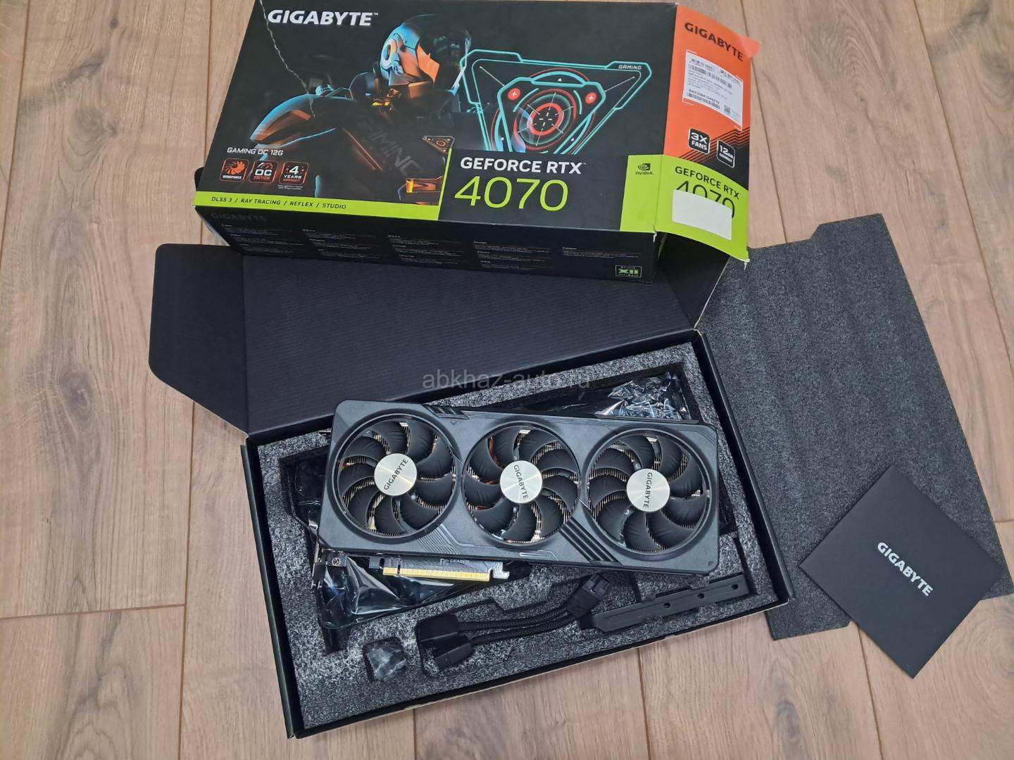Мощная игровая видеокарта RTX 4070