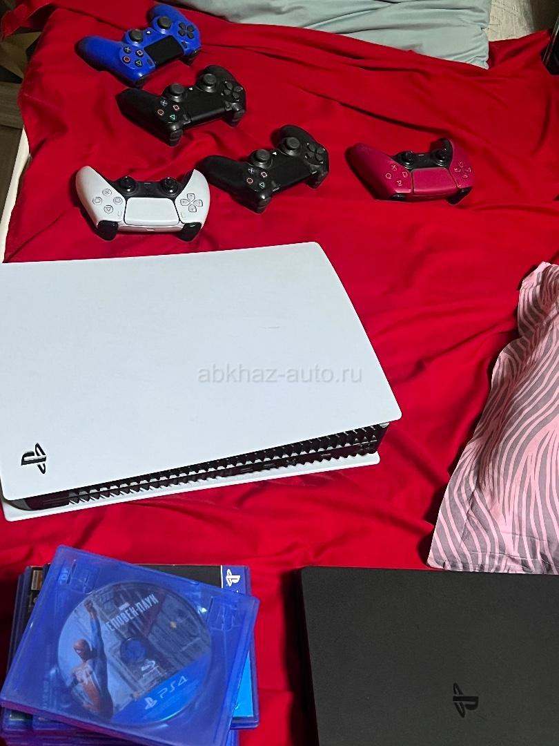 PS4 и PS5 с играми и аксессуарами